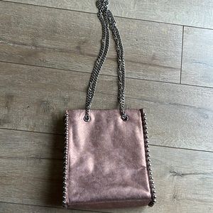ZARA pink purse with chain strap